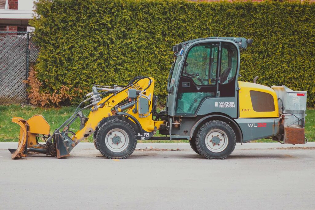 compact loader heavy duty equipment