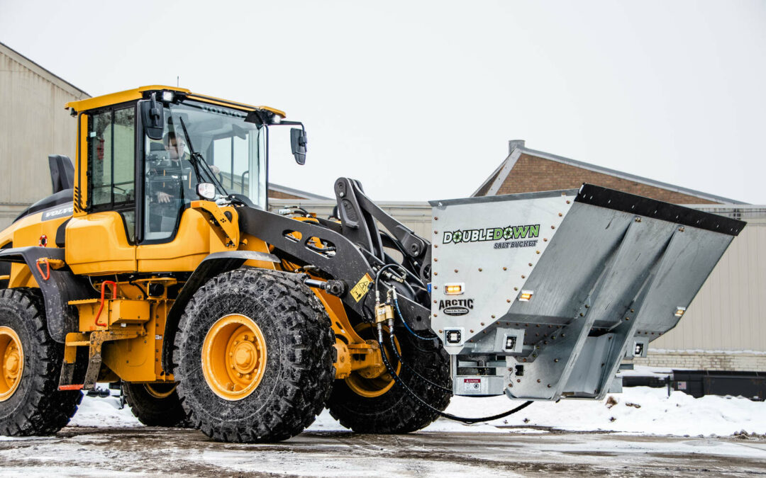 Innovations in Snow Removal: Arctic’s Double Down Salt Bucket