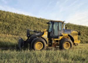 john deere wheel loader rental costs western canada