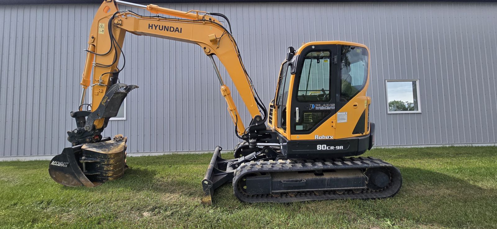 2019 Hyundai 80CR-9A 8-ton excavator for sale in Western Canada