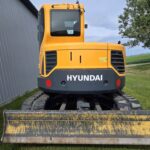 Hyundai 80CR-9A excavator engine bay