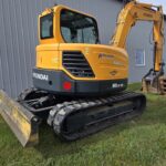 Hyundai 80CR-9A excavator rear view