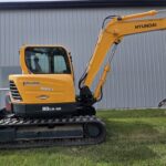 Hyundai 80CR-9A excavator undercarriage and tracks